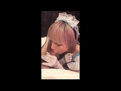 ❤️ Japanese Idol [mayuka], franskur vinnukonubúningur, 1. hluti, blástur og hristur af sér með húðkrem ☑ Ofsagt kynlíf hjá okkur ❌❤